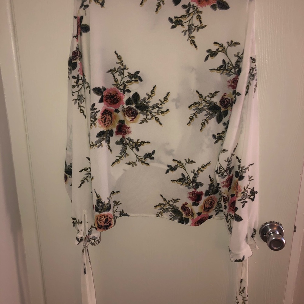 flowered dress shirt